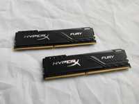 Оперативна пам'ять Kingston HyperX Fury DDR4-3200 2x8GB HX432C16FB3/8