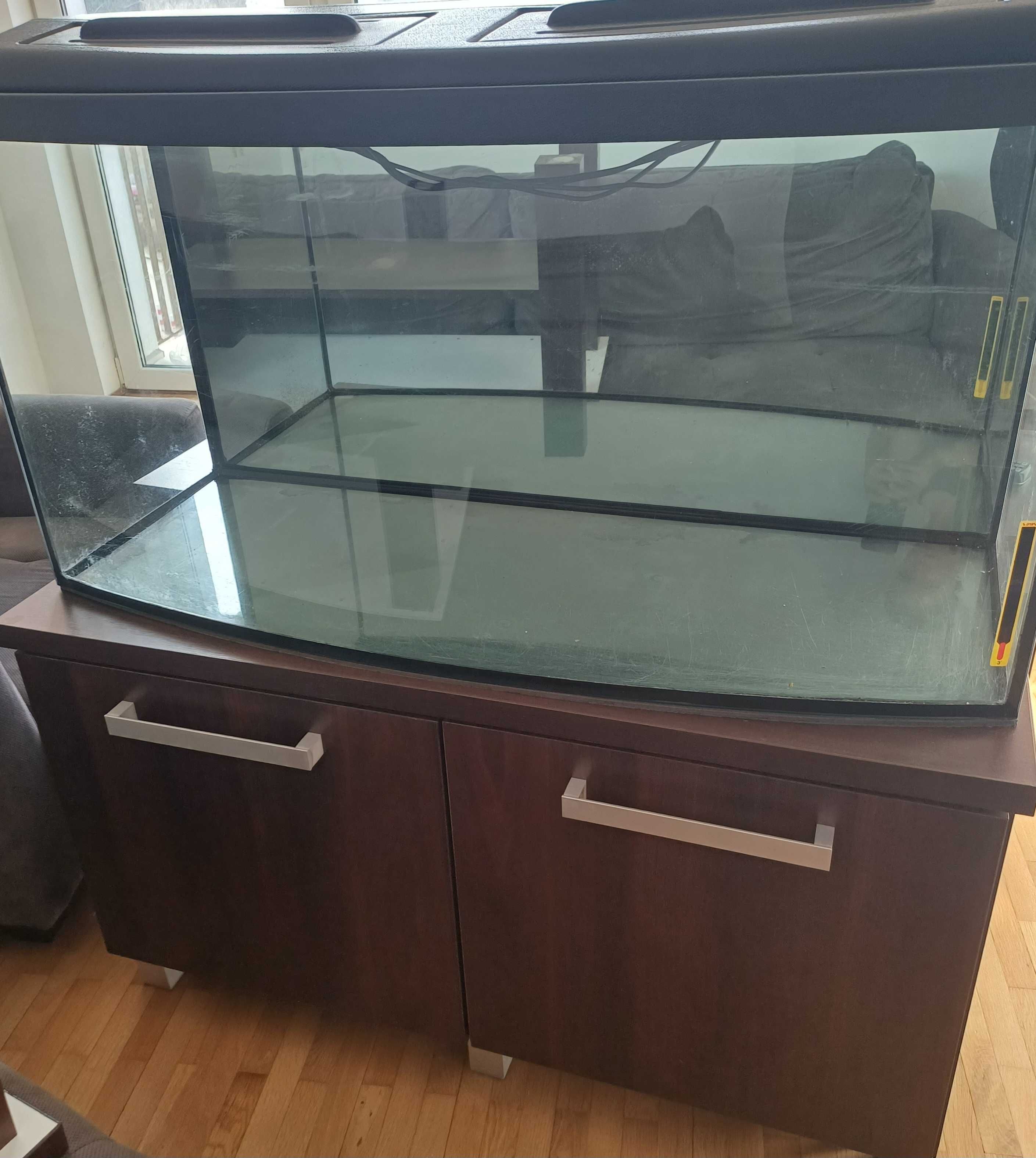 Akwarium 200l z mocną szafką