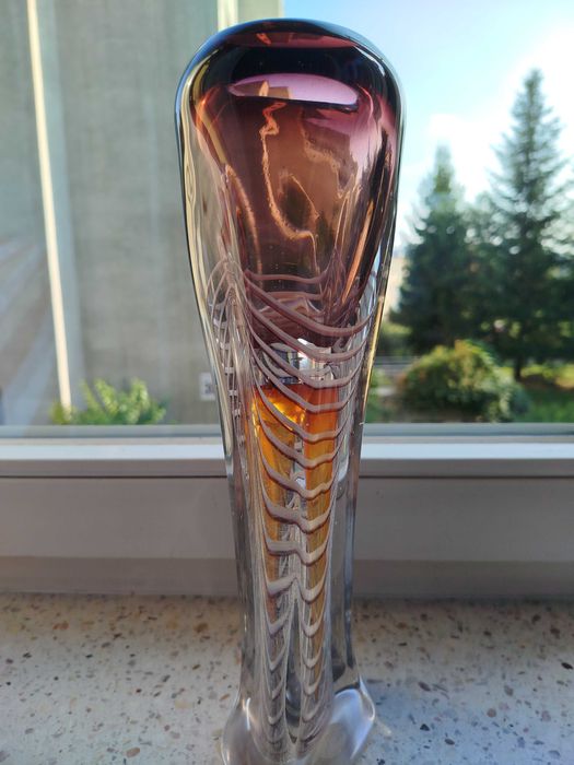 Adam Jabloński, wazon ozdobny w idealnym stanie 31 cm