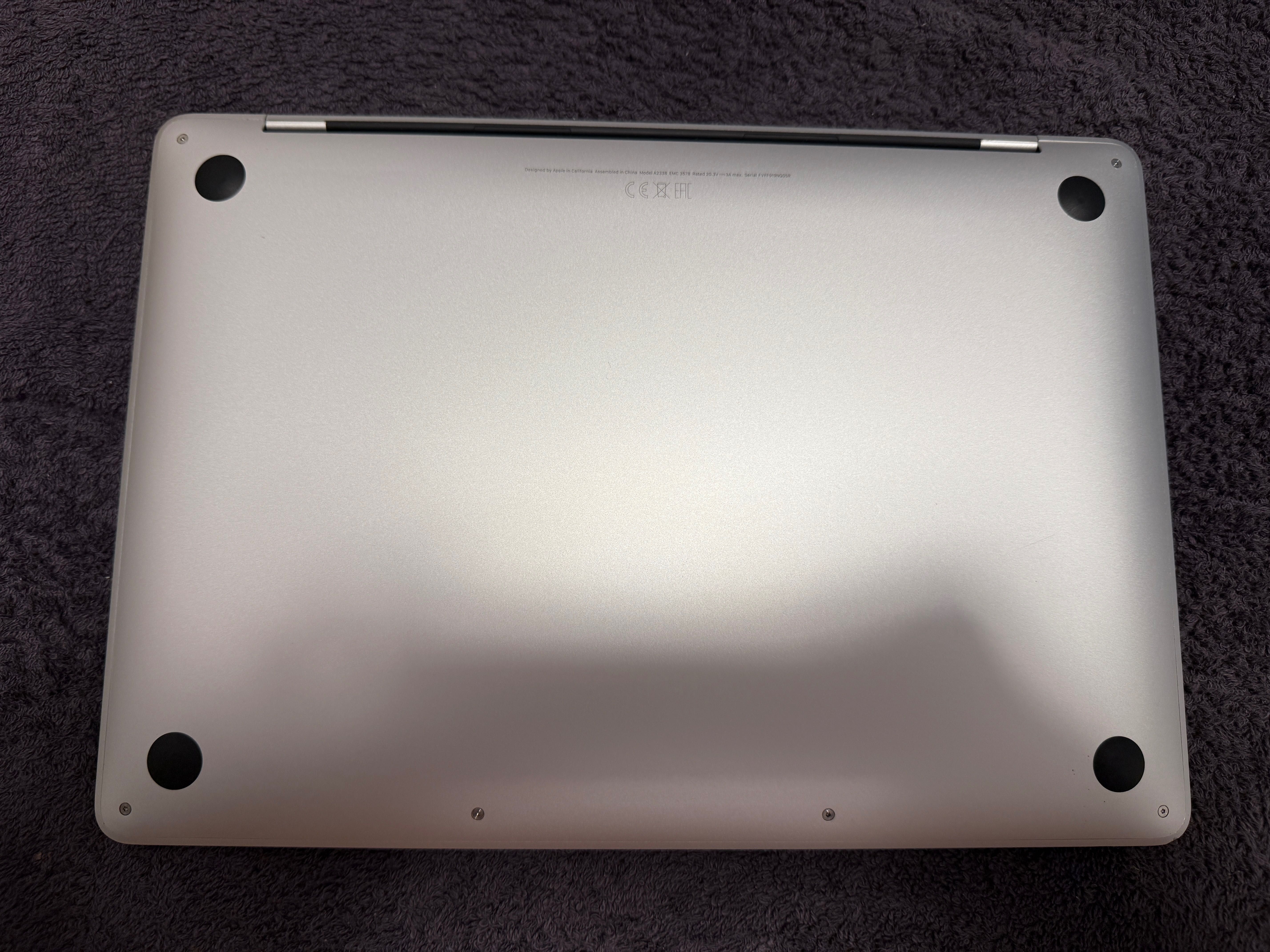 MacBook Pro M1 Z11F0000F 13,3" M1 16GB RAM 512GB SSD macOS Srebrny