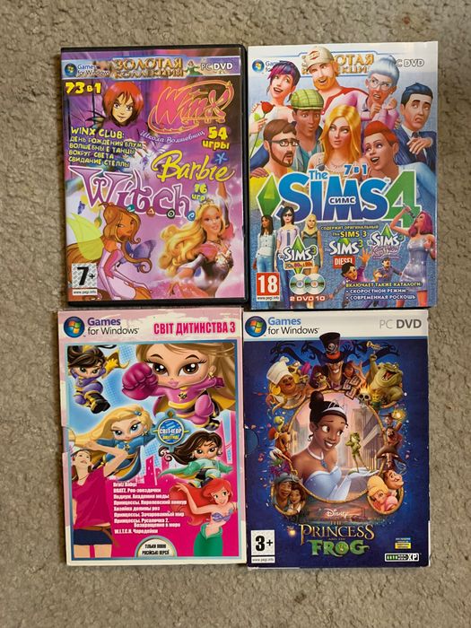 PC dvd for Windows игры