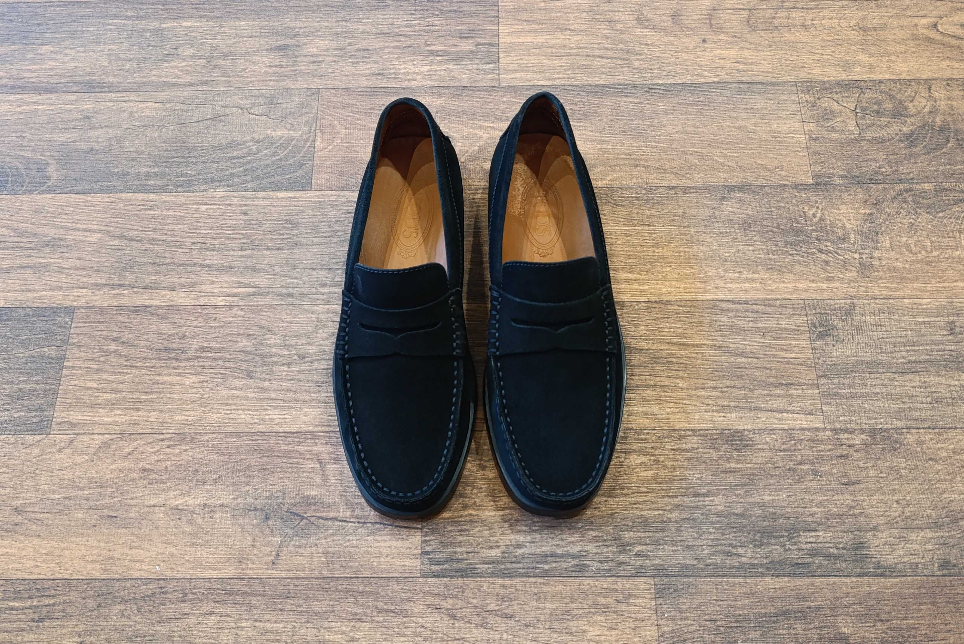 Tods чоловічі мокасини з натуральної шкіри лофери