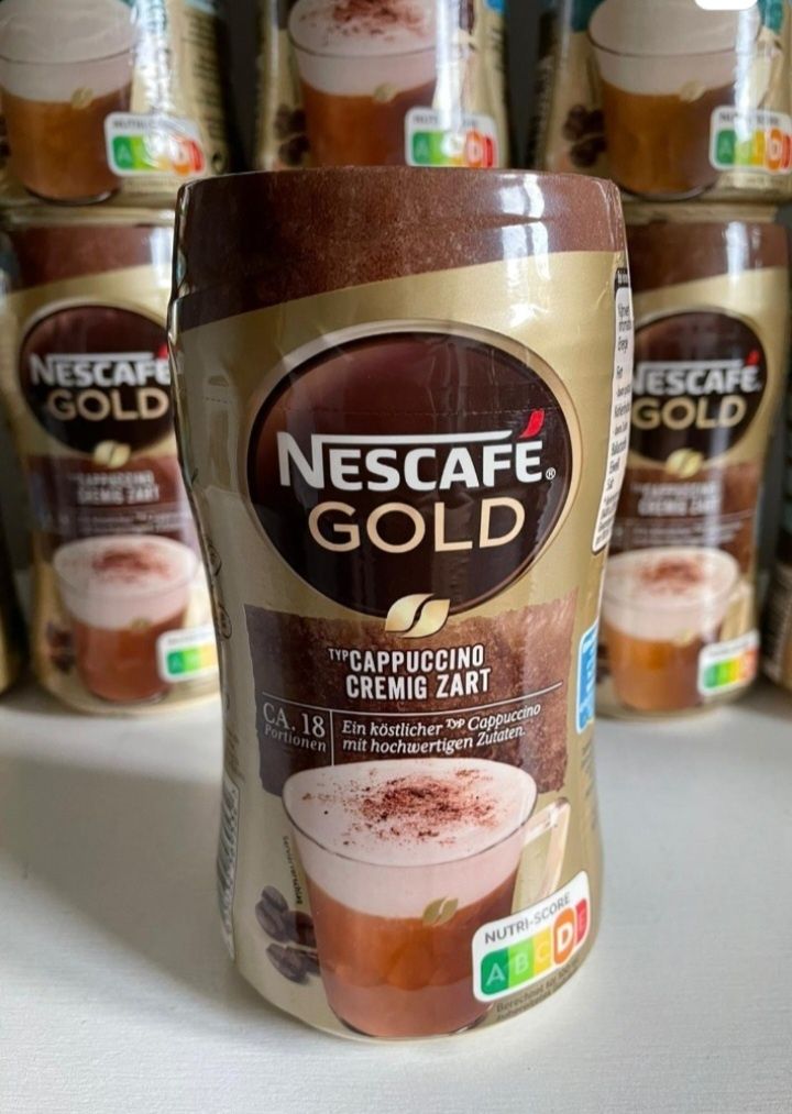 Nescafe Gold Cappuccino czekolada 250 g z Niemiec 5 sztuk
