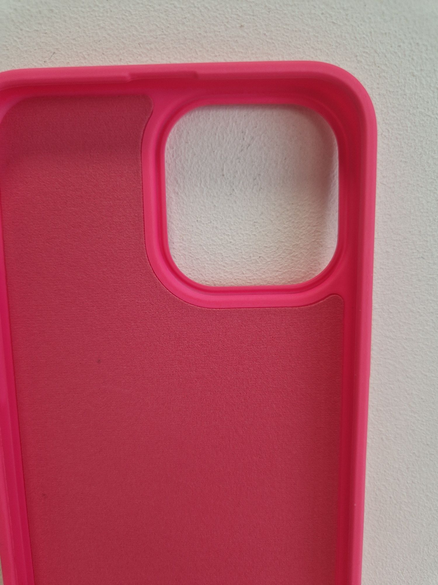 Strap Silicone Case do Iphone 13 Pro Max wzór 1 różowy