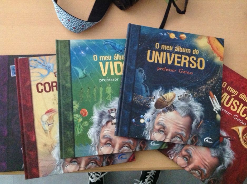 Coleção de livros professor Genius