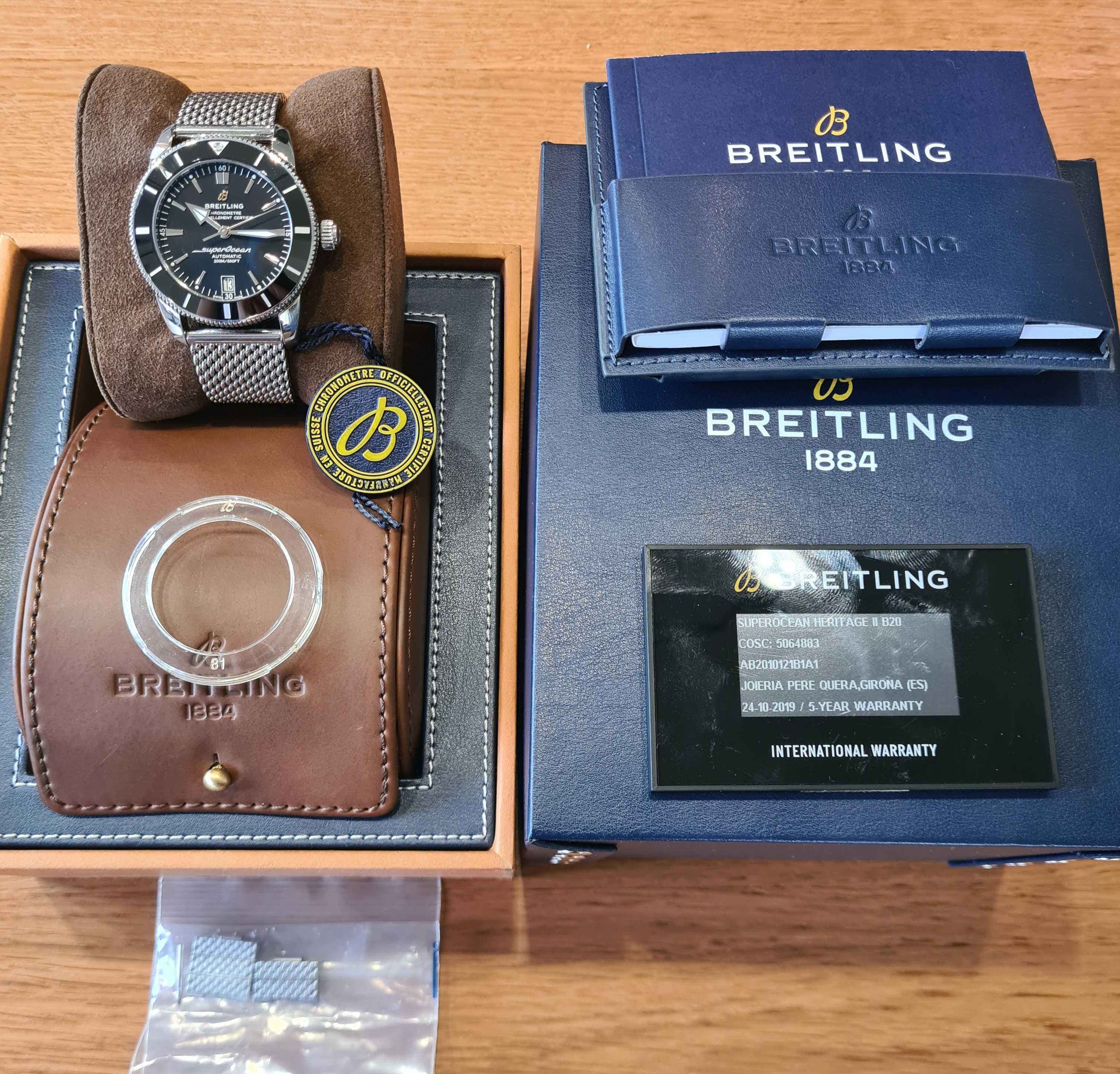 Breitling superocean Heritage II 42mm / full set / gwarancja