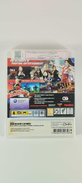 Dead Or Alive 5: Ultimate Playstation 3 PS3