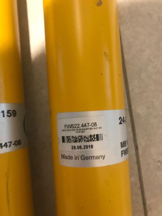 Амортизатори задні мерседес віто VITO 447 посиленні