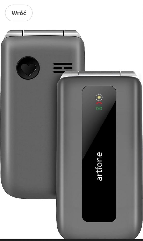 Odblokowany telefon komórkowy 4G dla seniorów