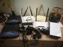 Pakiet zestaw 7 routery cisco, TP-Link TL-WR841n, Hybrid , Totolink