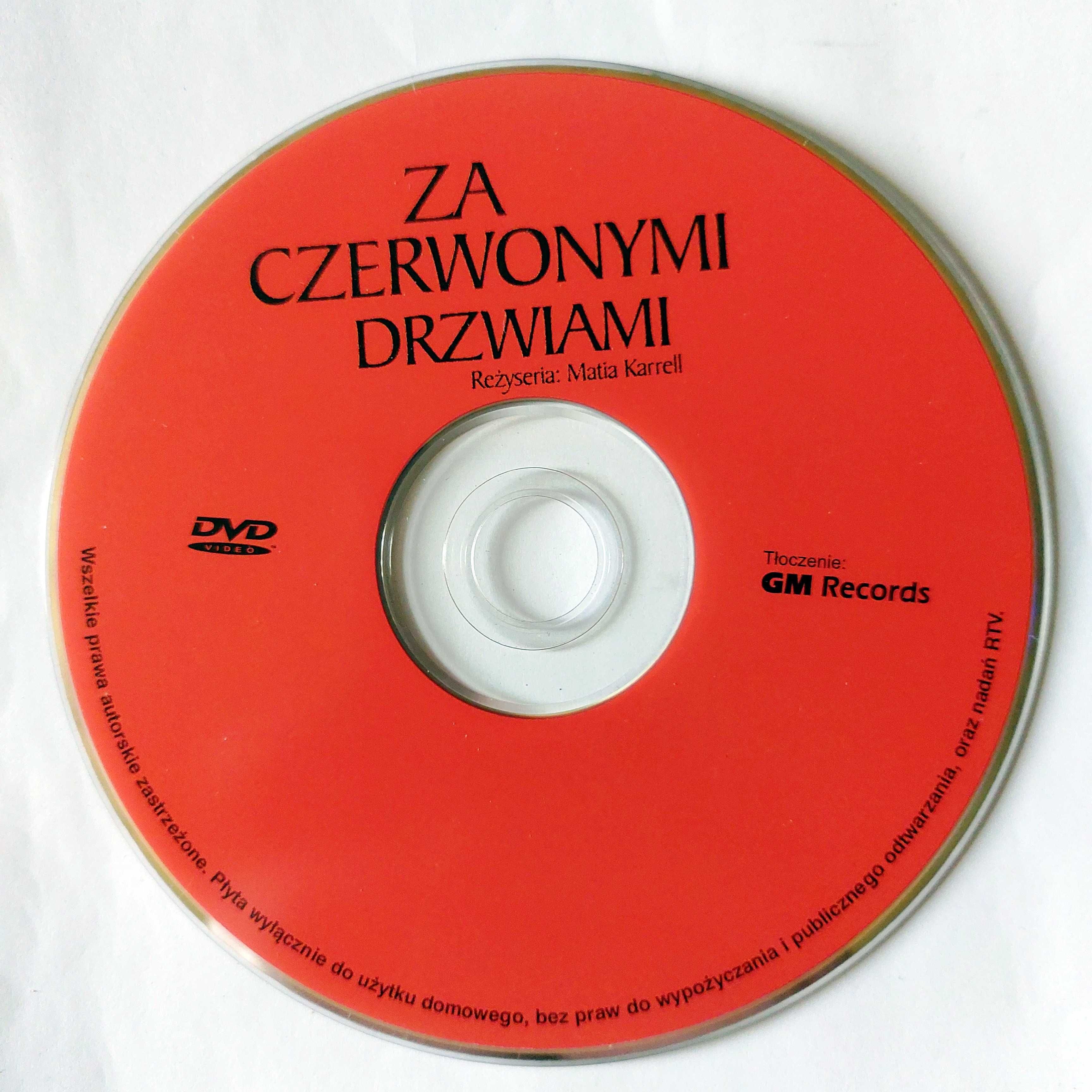 ZA CZERWONYMI DRZWIAMI | Matia Karrell | film na płycie DVD