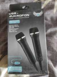 USB мікрофони 2 шт для Playstation