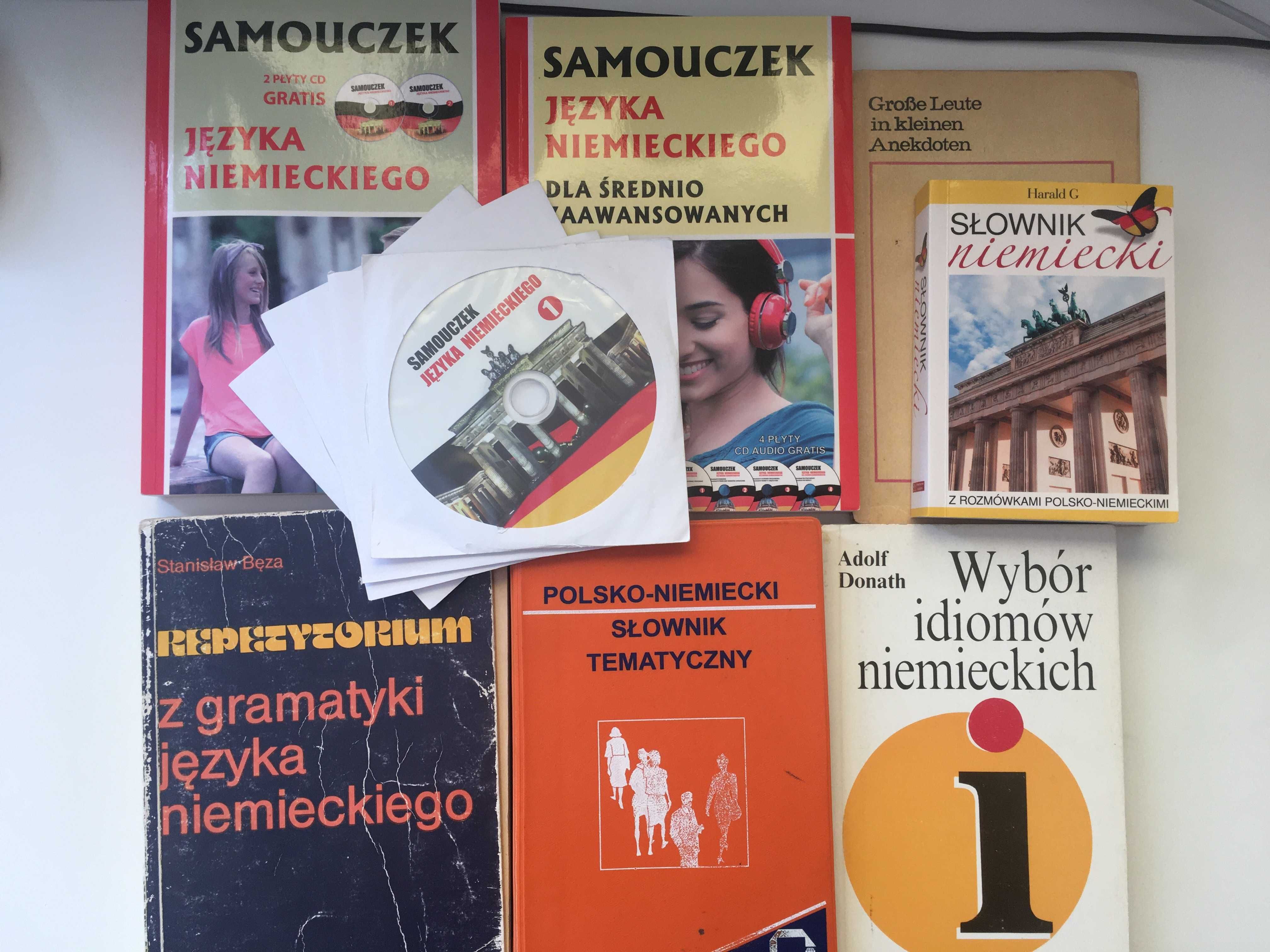J. NIEMIECKI 2 książki +CD+Słownik tematyczny+kieszonkowy+Idiomy