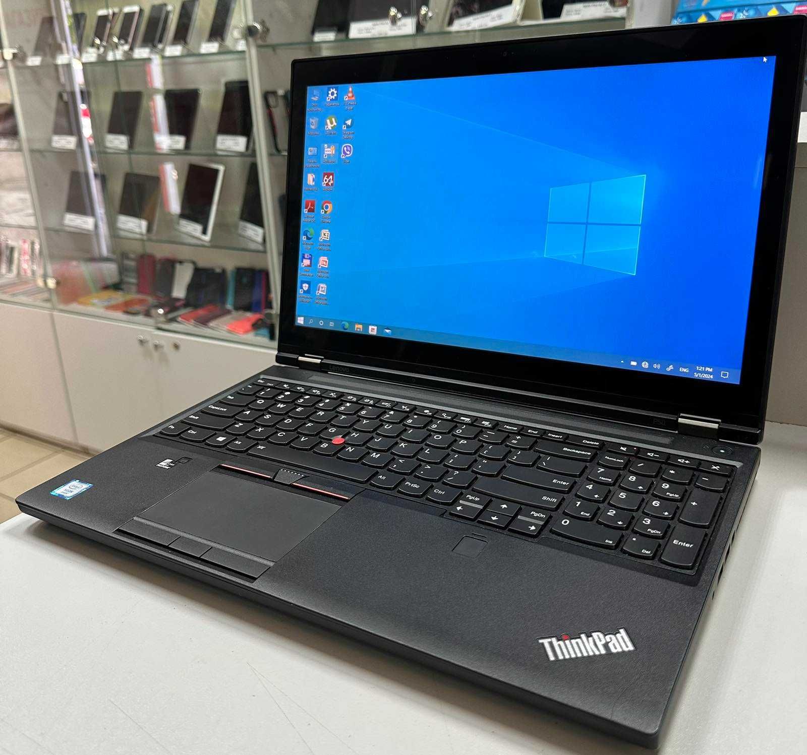 Потужний ноутбук для роботи та ігор Lenovo Thinkpad P50