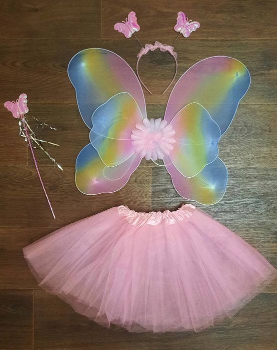 Набір для дівчаток Бабочка, крила Метелика, костюм Ельзи