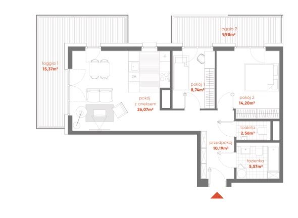 Mieszkanie na wynajem Pierwsza Dzielnica Katowice