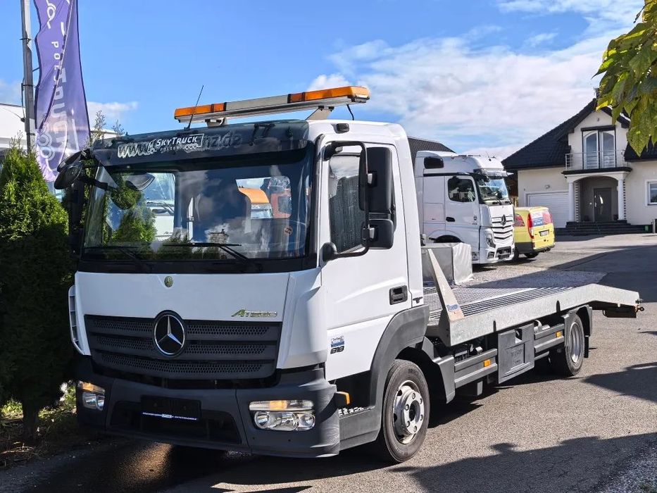 Mercedes-Benz Atego 818 L  Pomoc drogowa * Zawieszenie pneumatyczne *