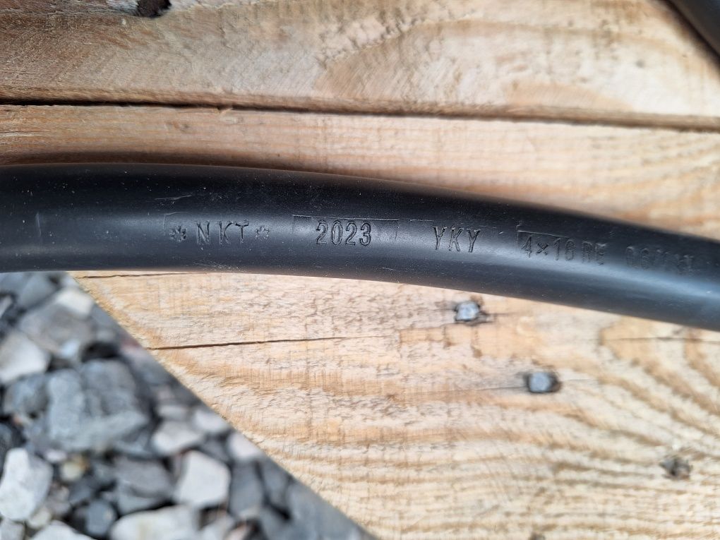 Kabel Przewód ziemny NKT 2025r 4x16 miedziany WLZ