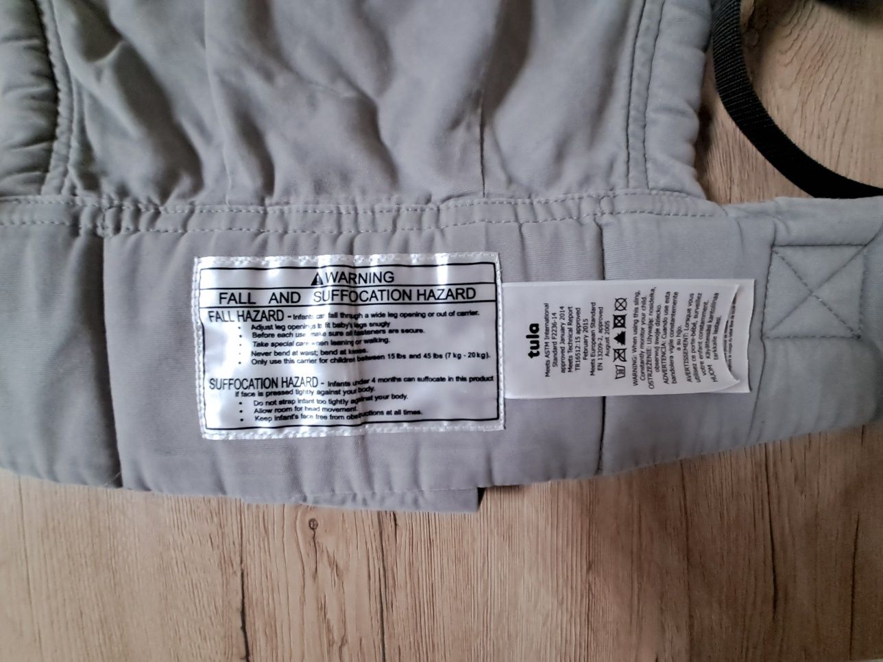 Nosidło ergonomiczne dla dziecka TULA