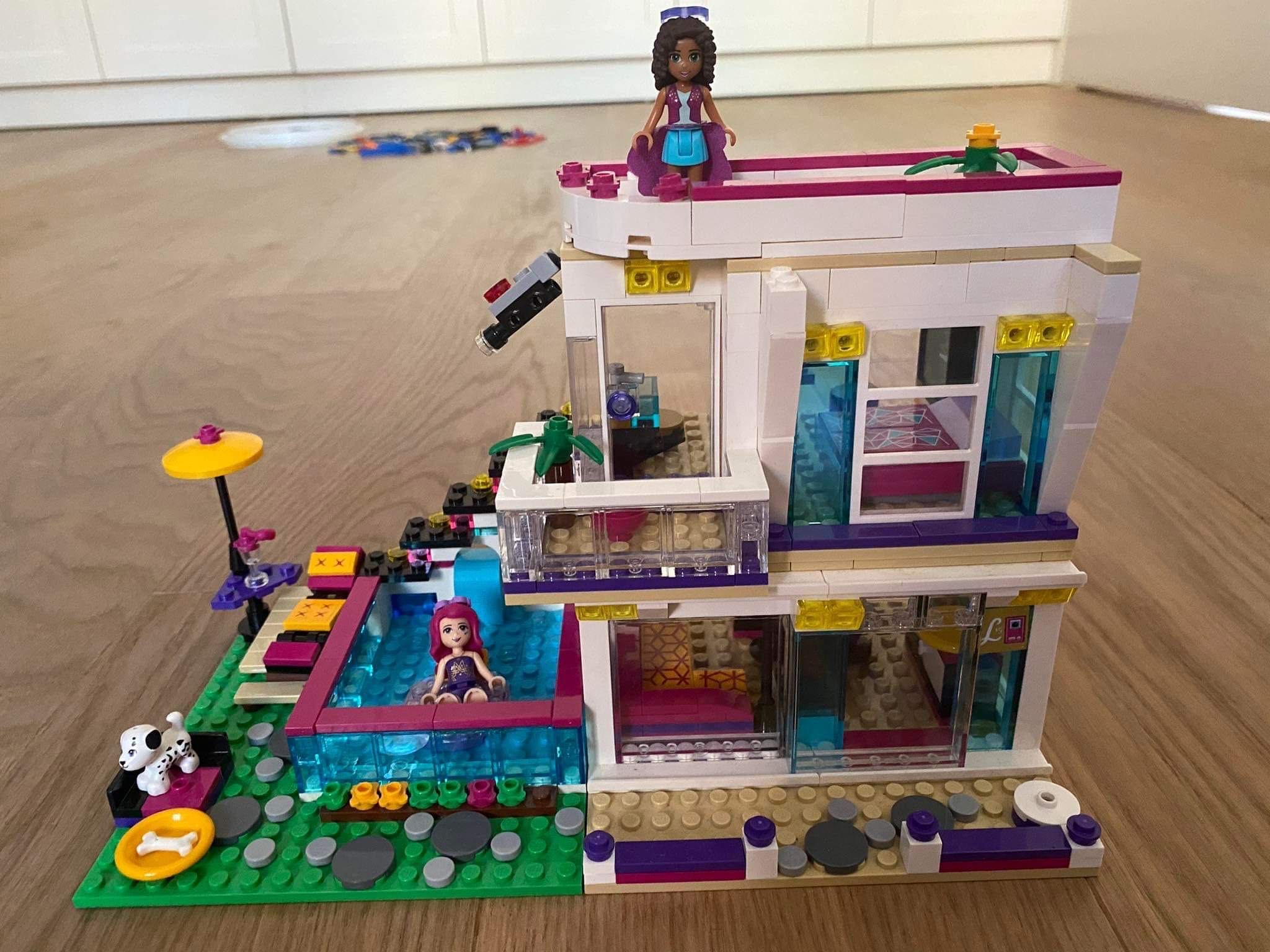 Lego Friends dom gwiazdy pop
