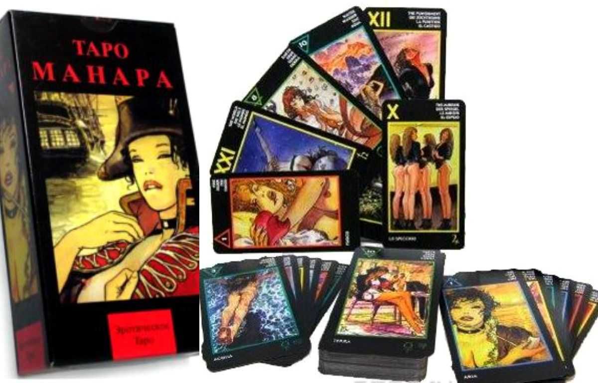 Новинка!Набор Таро Манара: книга+ колода