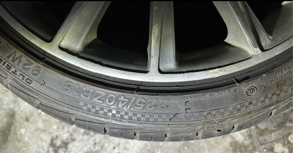 Vendo Jantes Mercedes R18 AMG Pneus como novos
