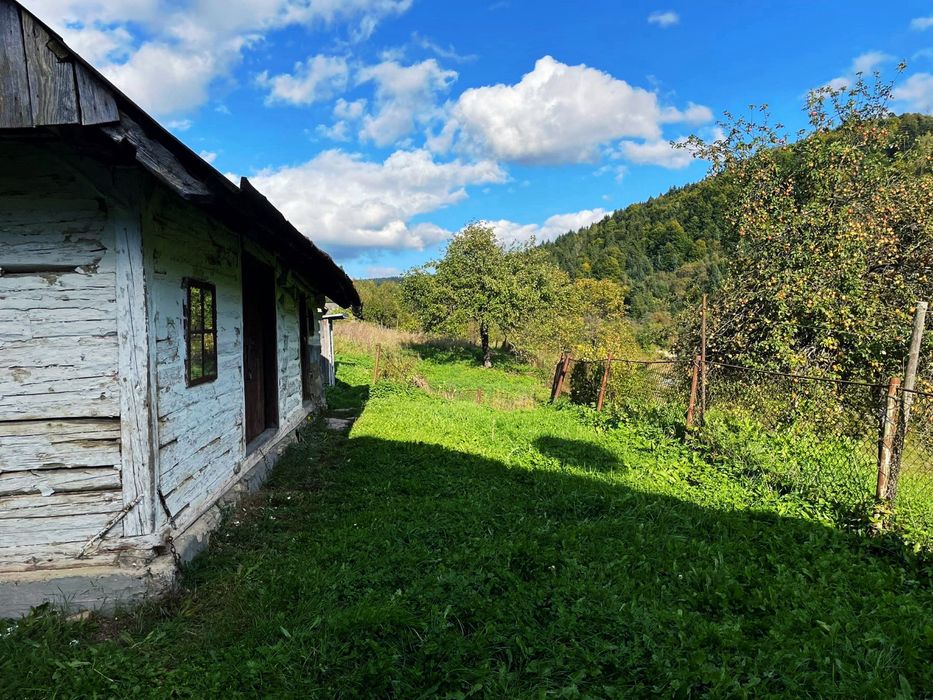 Мальовнича украінська хатина.Бізнес ідея для відпочинку. Земля в горах