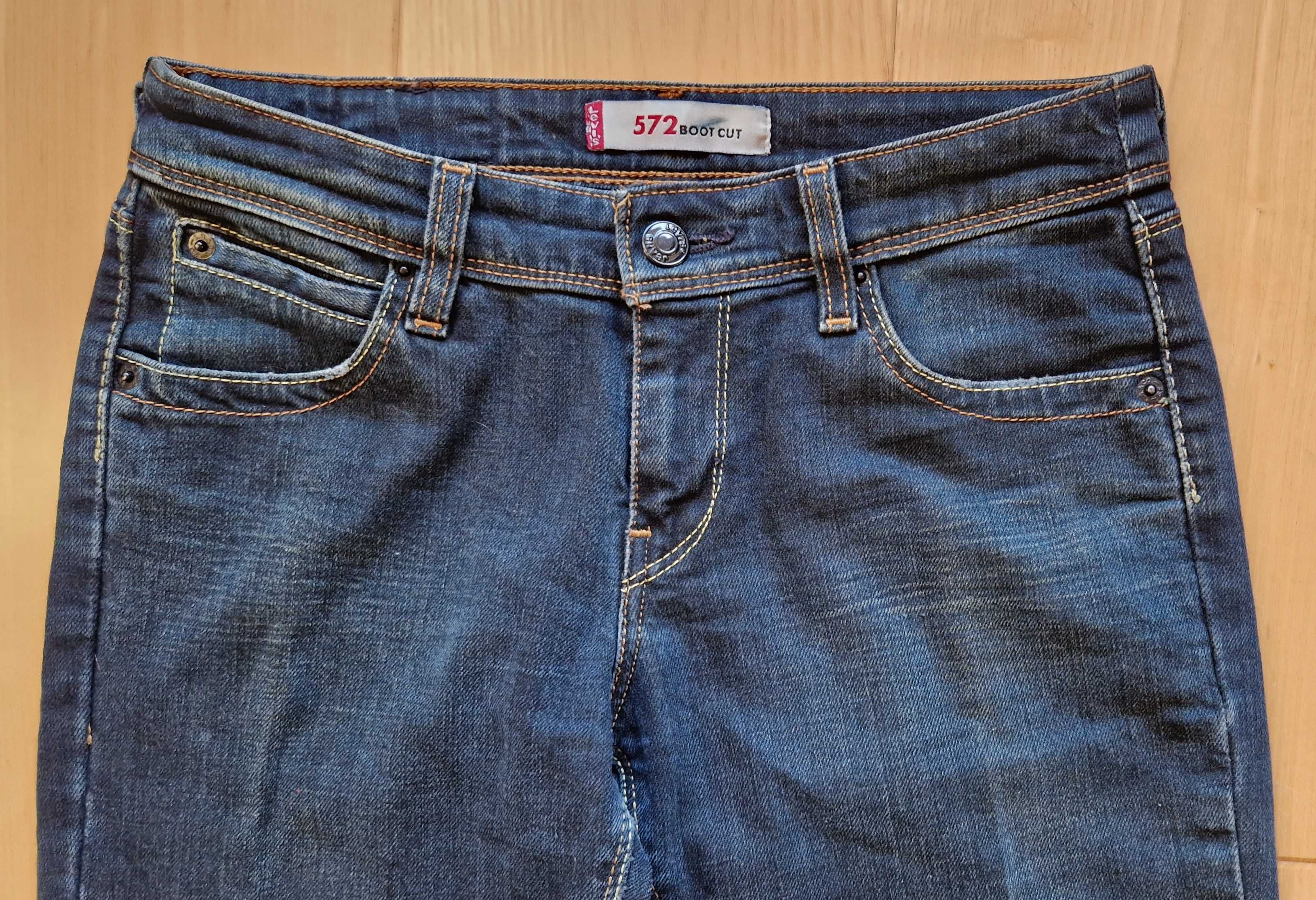 Levis dżinsy damskie dziewczęce 527 bootcut jeans