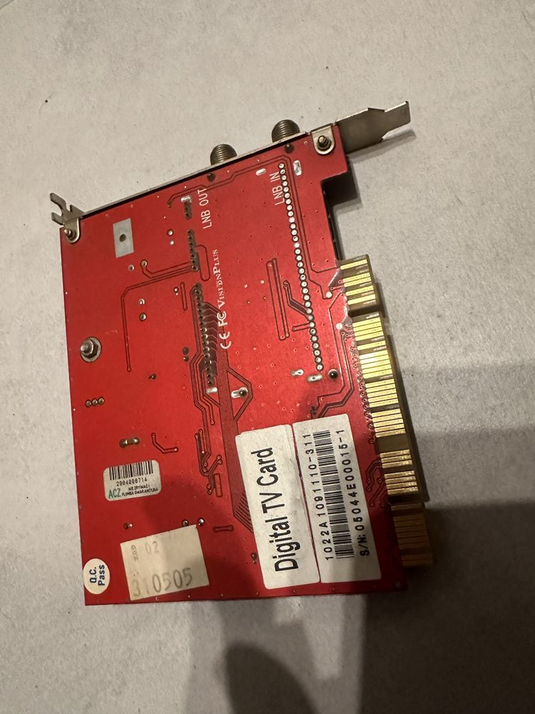 Karta  Tv Twinhan VisionPlus vp-1022A DVB-S PCI #GK7841