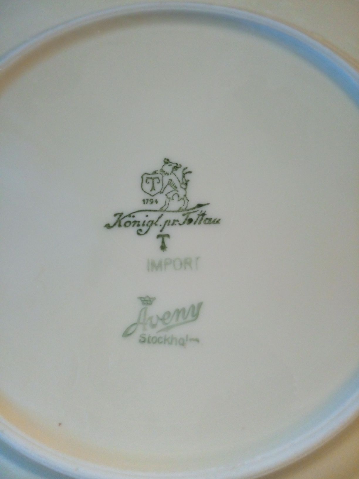 Piękne kolekcjonerskie trio z porcelany