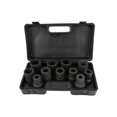 Nasadki udarowe 1" do klucza przekład 17-41mm 11el