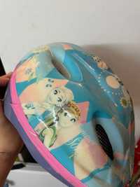 Kask rowerowy dziecięcy kask dla dziewczynki 51-56 cm