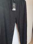 Calça preta c/ transparência XL -Nova