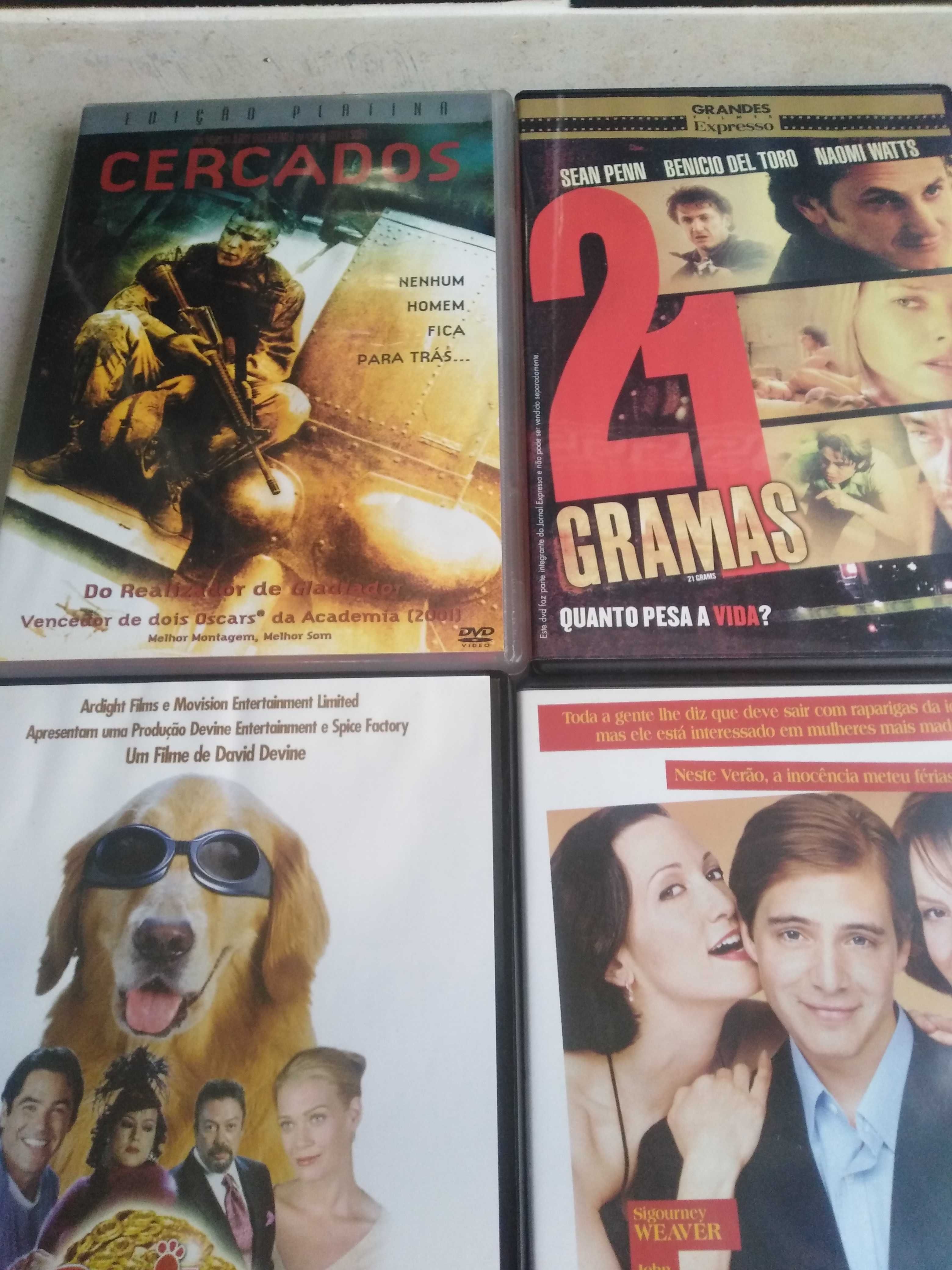 Dvds  (Maior parte deles selados) Ver lista.