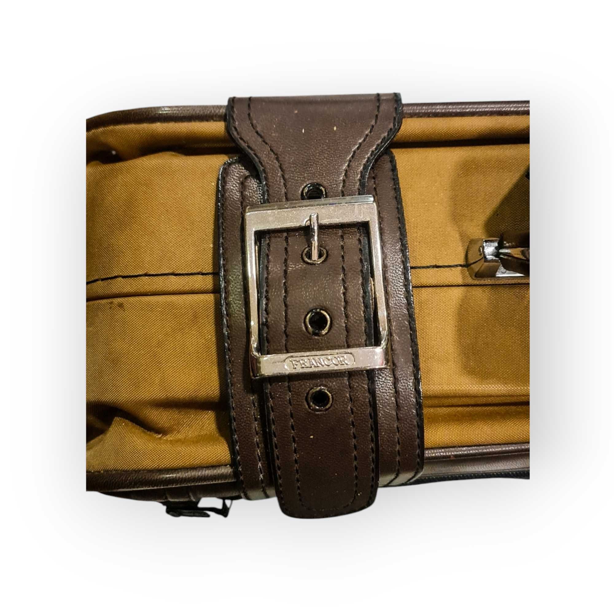Mala Viagem Vintage Francor (Castanho)