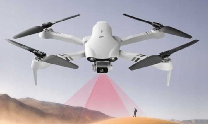 Dron F10 Pro 2km zasięg 2×Kamera FPV Zawis