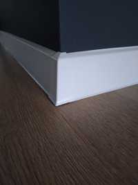 6x listwa przypodłogowa biała Korner Evo 250 x 7cm + elem. montażowe