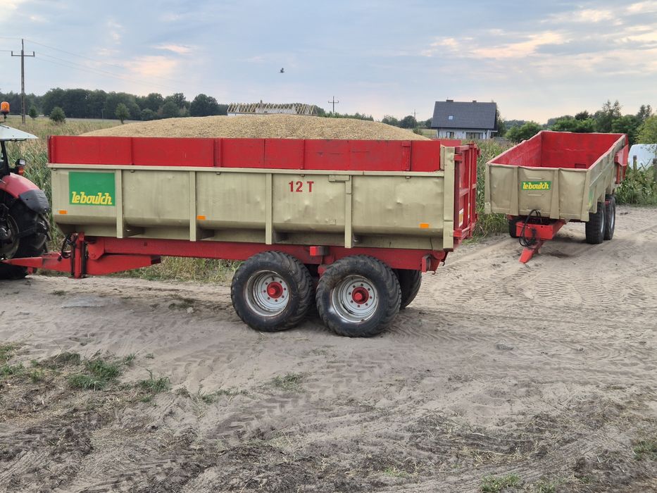 Przyczepa skorupowa tandem 12t