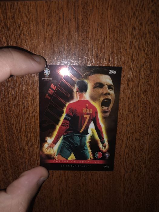 Carta Cristiano Ronaldo Celebration The Siuuuu