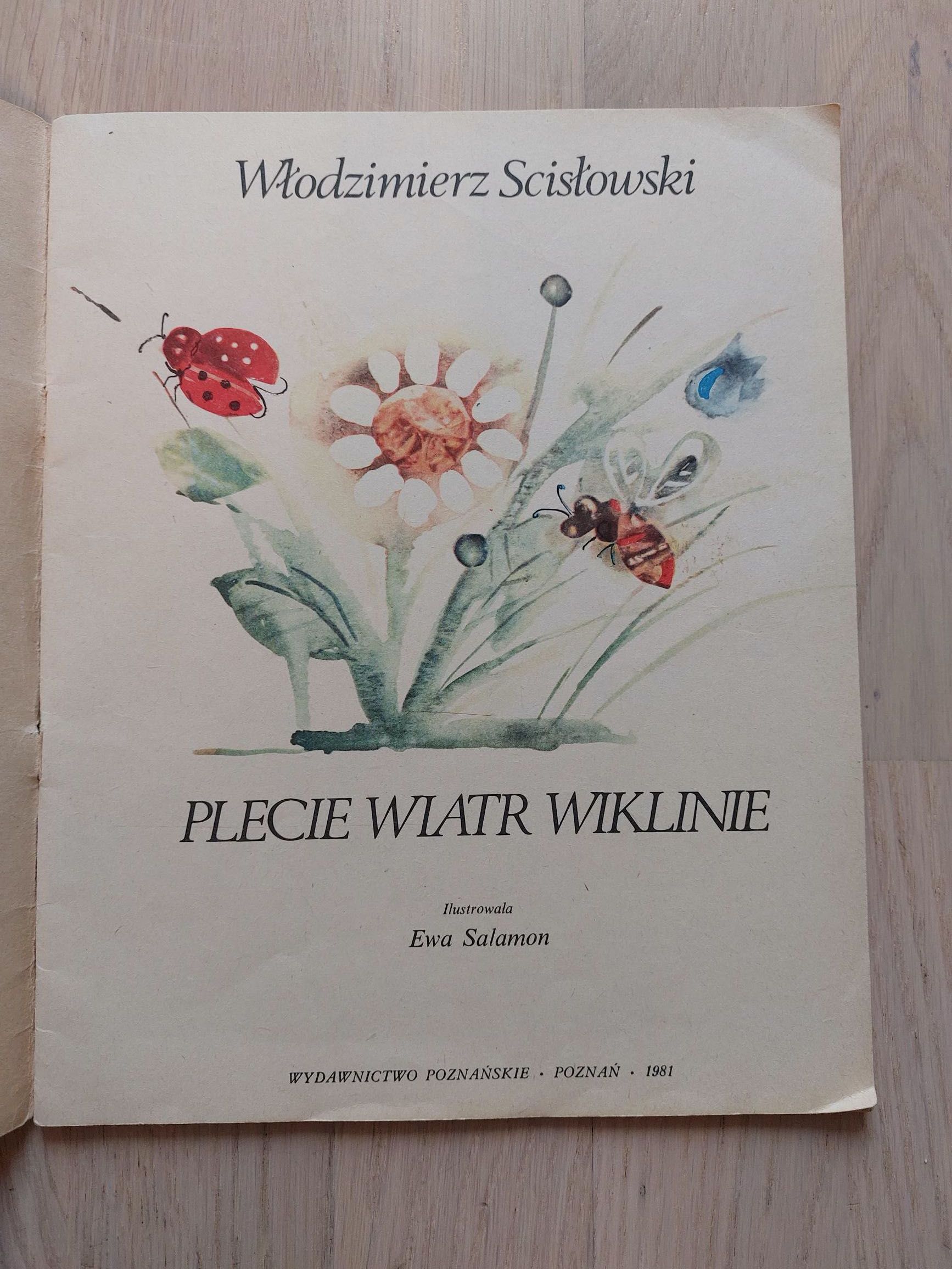 Włodzimierz Scisłowski, Plecie wiatr wiklinie, książka