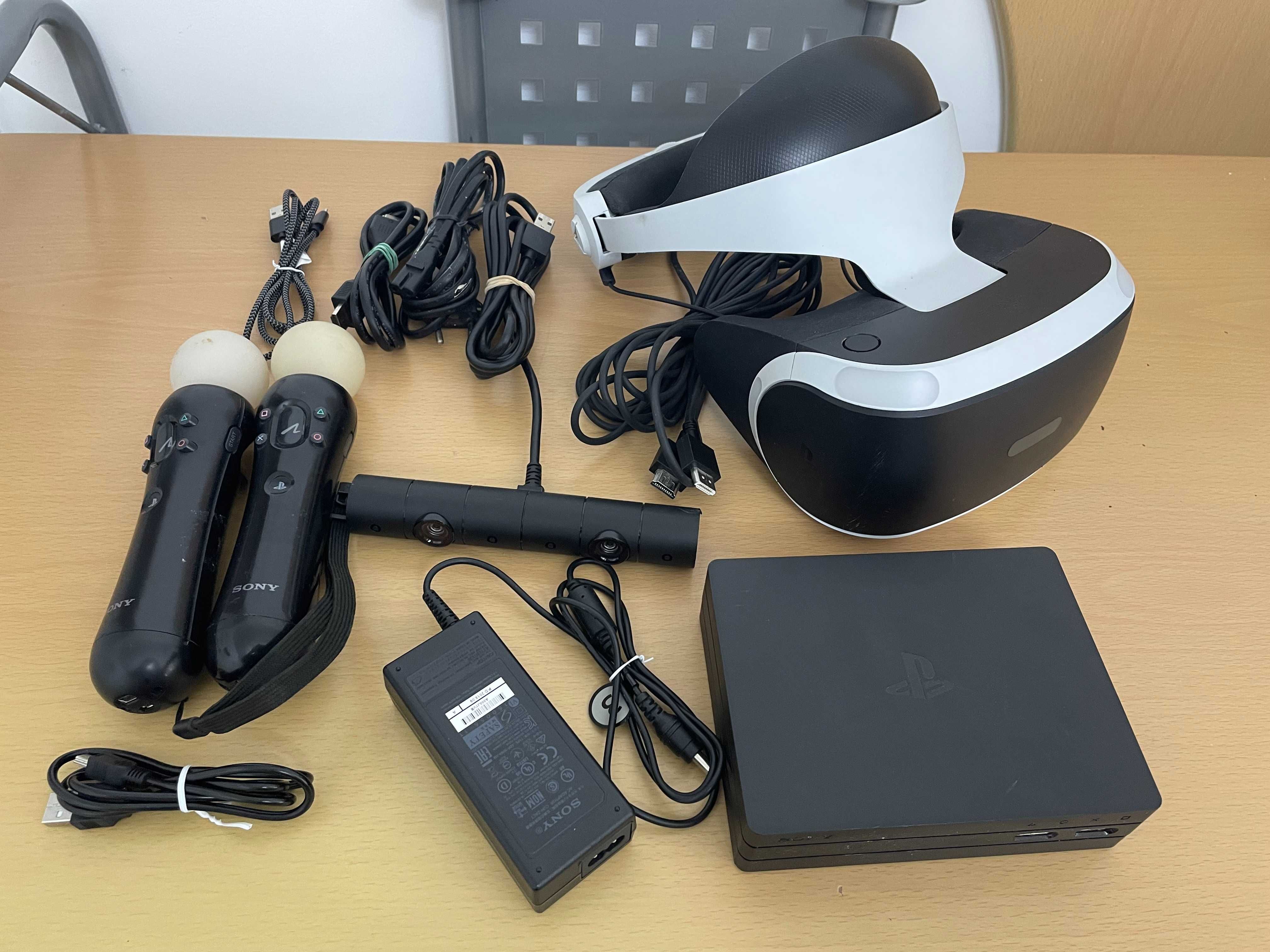 Gogle VR V2 PlayStation 4 PS4 + KAMERA V2 + 2X MOVE CONTROLLER