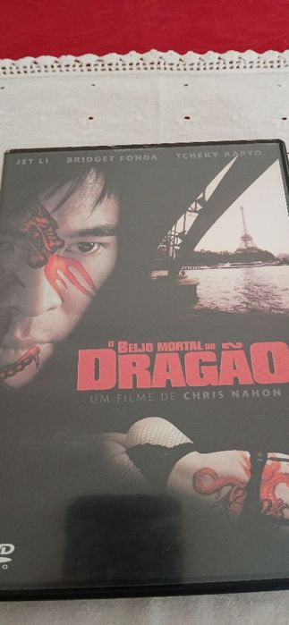 Dvd O beijo mortal do dragão, original