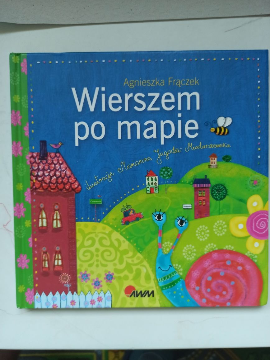 Wierszem po mapie Agnieszka Frączek AWM