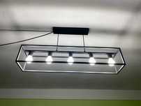 Lampa wisząca Eldrick czarna 5 x E27 Inspire 4 szt.