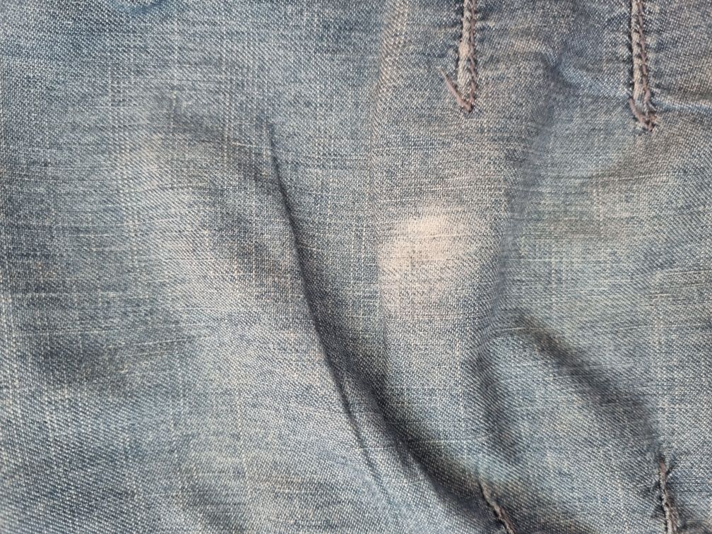 Spodnie spodenki haremki jeansowe jeansy jeans H&M 116