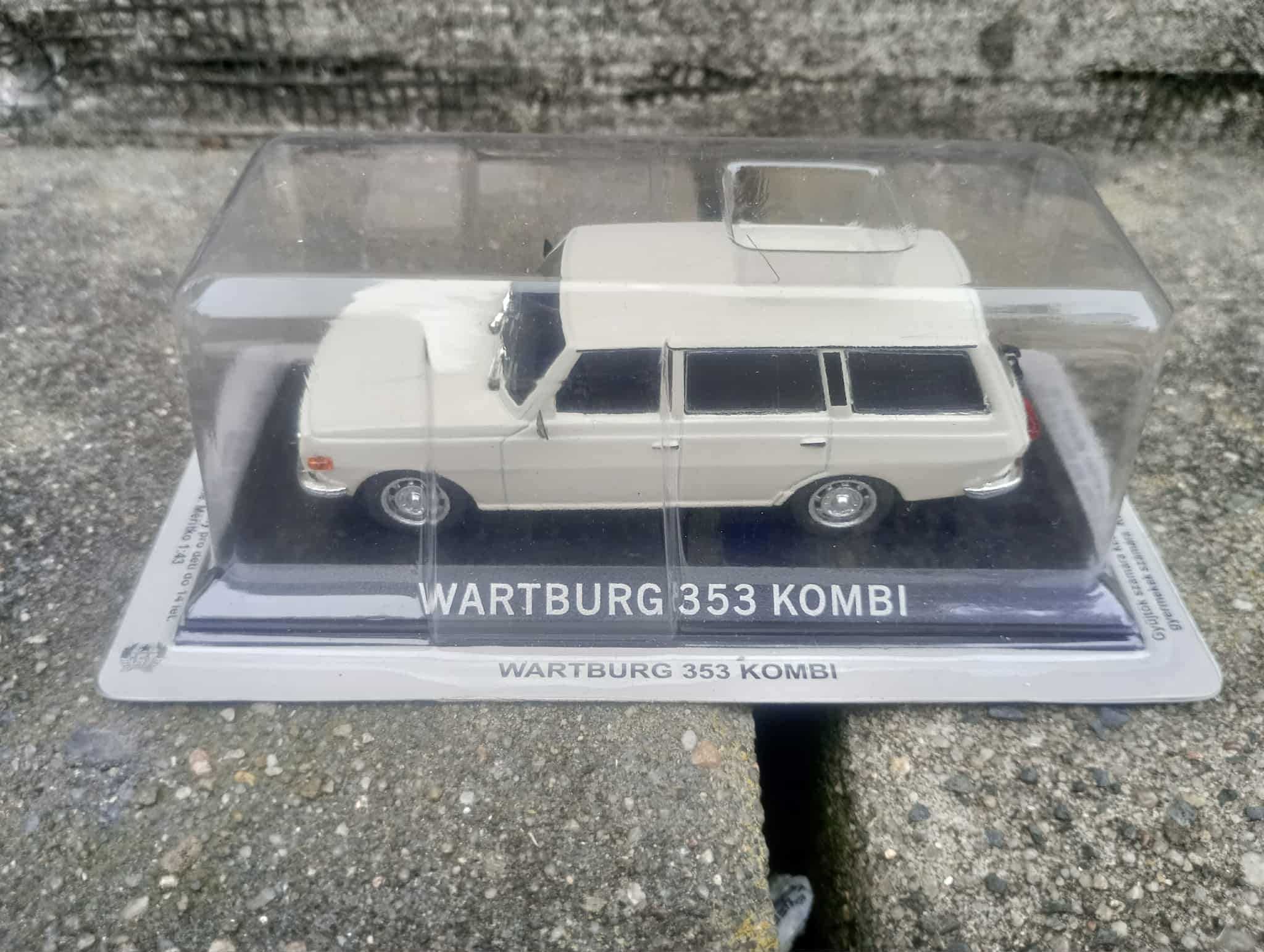 WARTBURG 353 KOMBI tourist kultowe auta PRL złota deagostini 1/43