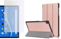 Etui Rose Gold + Szkło do Lenovo Tab M10 Plus 10.3