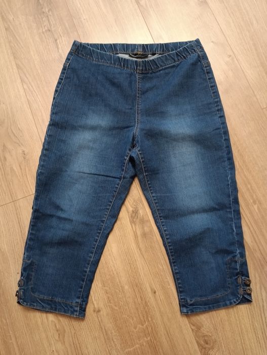 Spodenki jeansowe rybaczki KappAhl 40
