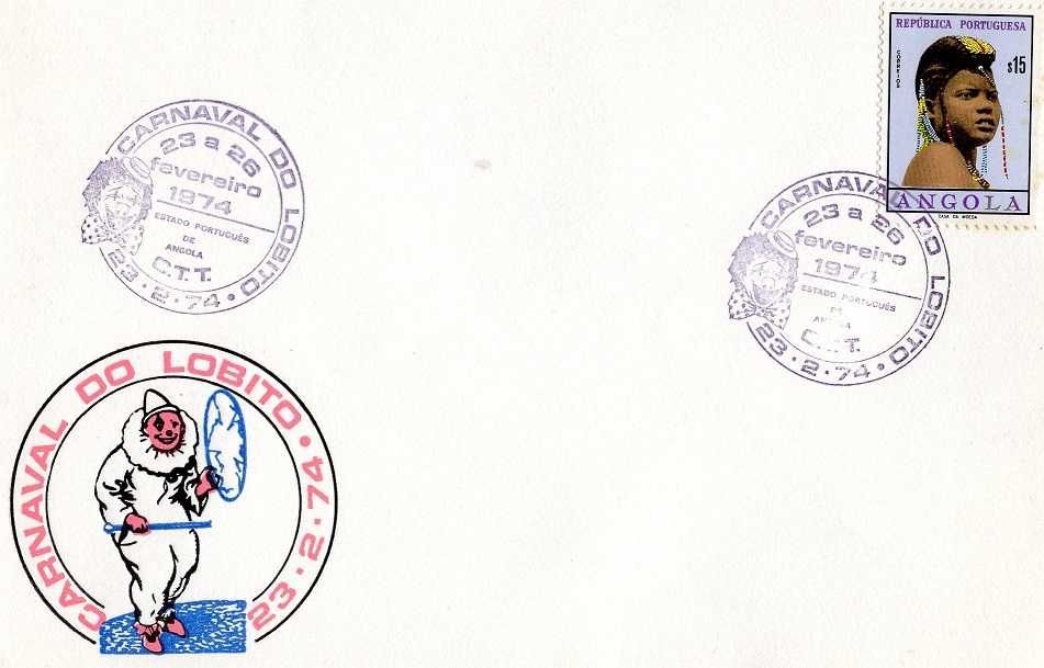 Angola - 1974fev23 = Carnaval do Lobito