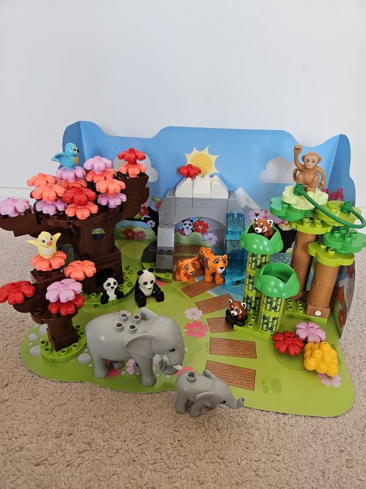 Lego duplo dzikie zwierzęta 10974